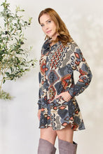 Load image into Gallery viewer, Multi Printed Button Up Hooded Jacket-Modish Lily, Tecumseh Michigan
