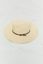 Load image into Gallery viewer, Boho Summer Straw Fedora Hat-Modish Lily, Tecumseh Michigan
