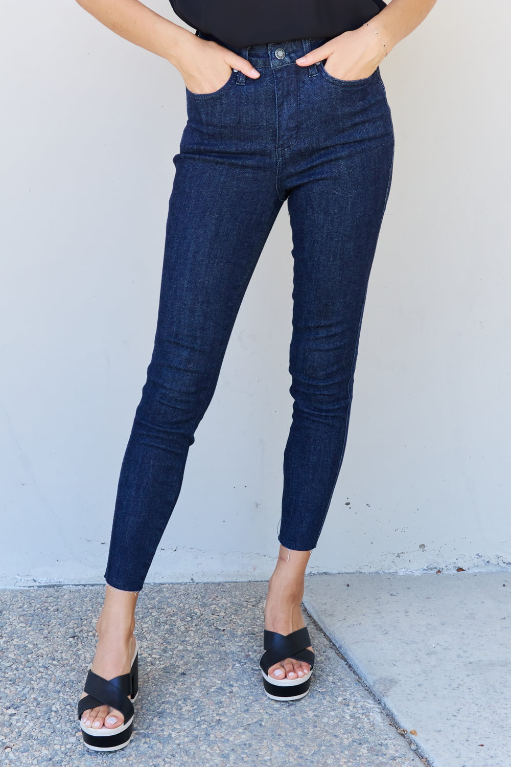 Judy Blue Esme High Waist Skinny Jeans-Modish Lily, Tecumseh Michigan