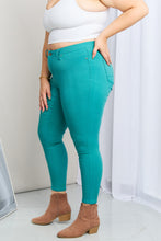 Load image into Gallery viewer, YMI Jeanswear Kate Hyper-Stretch Full Size Mid-Rise Skinny Jeans in Sea Green-Modish Lily, Tecumseh Michigan
