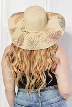 Load image into Gallery viewer, Justin Taylor Palm Leaf Straw Sun Hat-Modish Lily, Tecumseh Michigan
