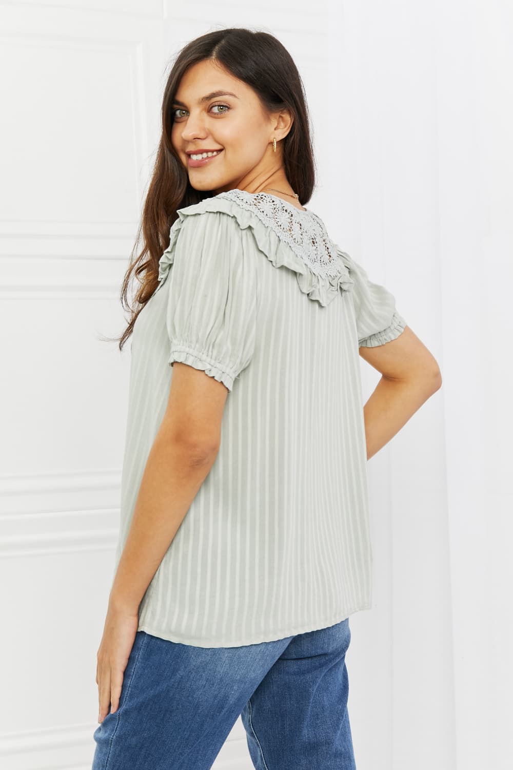 Sweet Talk Short Sleeve Top-Modish Lily, Tecumseh Michigan