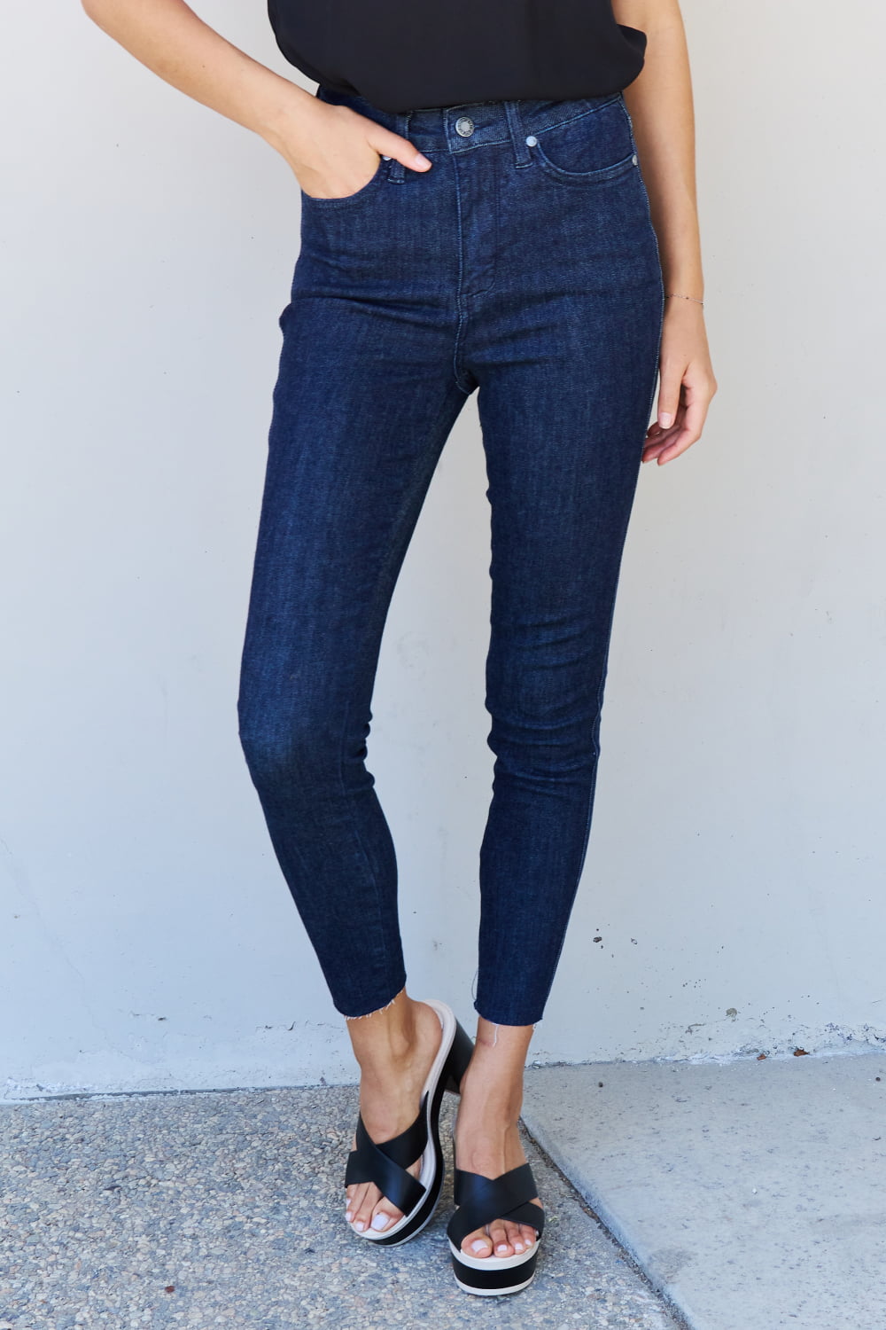 Judy Blue Esme High Waist Skinny Jeans-Modish Lily, Tecumseh Michigan