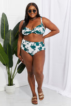 Load image into Gallery viewer, Marina West Swim Take A Dip Twist High-Rise Bikini in Forest-Modish Lily, Tecumseh Michigan
