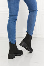Load image into Gallery viewer, MMShoes Work For It Matte Lug Sole Chelsea Boots in Black-Modish Lily, Tecumseh Michigan
