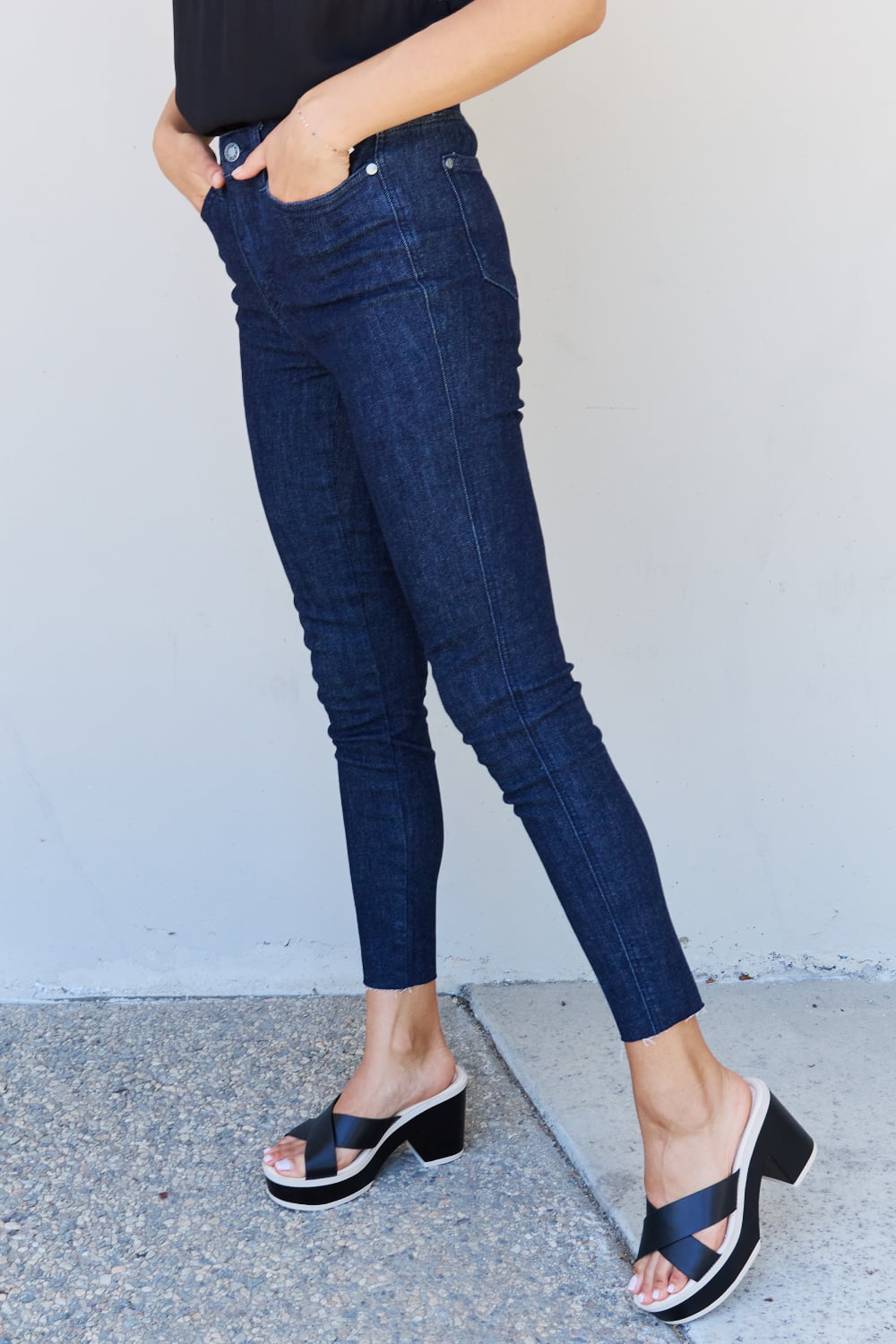 Judy Blue Esme High Waist Skinny Jeans-Modish Lily, Tecumseh Michigan