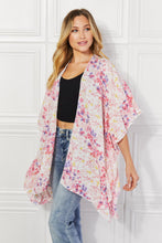 Load image into Gallery viewer, Justin Taylor Fields of Poppy Floral Kimono in Pink-Modish Lily, Tecumseh Michigan

