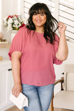 Load image into Gallery viewer, Audrey Top In Dusty Rose-Womens-Modish Lily, Tecumseh Michigan
