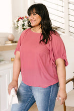 Load image into Gallery viewer, Audrey Top In Dusty Rose-Womens-Modish Lily, Tecumseh Michigan
