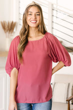 Load image into Gallery viewer, Audrey Top In Dusty Rose-Womens-Modish Lily, Tecumseh Michigan
