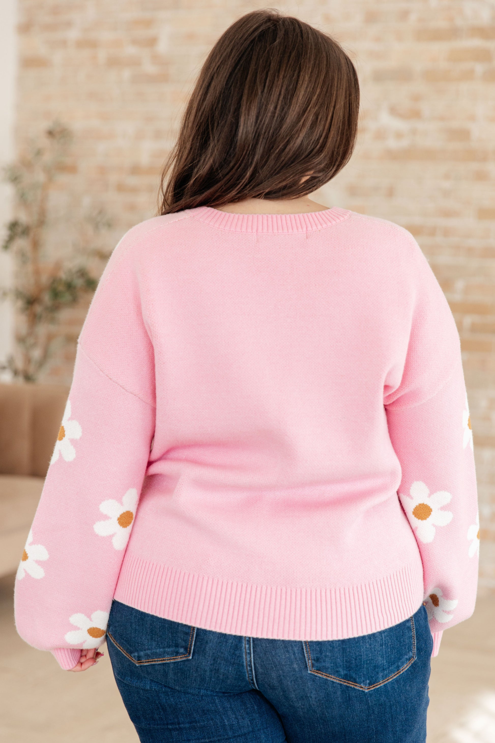 Don't Worry About a Thing Floral Sweater-Tops-Modish Lily, Tecumseh Michigan