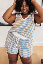 Load image into Gallery viewer, Emery Striped Tank in Blue-Womens-Modish Lily, Tecumseh Michigan
