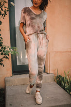 Load image into Gallery viewer, Forgotten Dreams Tie Dye Joggers In Taupe-Womens-Modish Lily, Tecumseh Michigan

