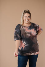 Load image into Gallery viewer, Forgotten Dreams Tie Dye Top In Mauve-Womens-Modish Lily, Tecumseh Michigan
