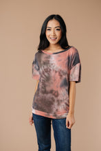 Load image into Gallery viewer, Forgotten Dreams Tie Dye Top In Mauve-Womens-Modish Lily, Tecumseh Michigan
