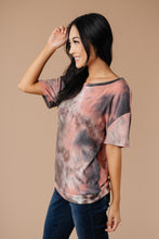 Load image into Gallery viewer, Forgotten Dreams Tie Dye Top In Mauve-Womens-Modish Lily, Tecumseh Michigan
