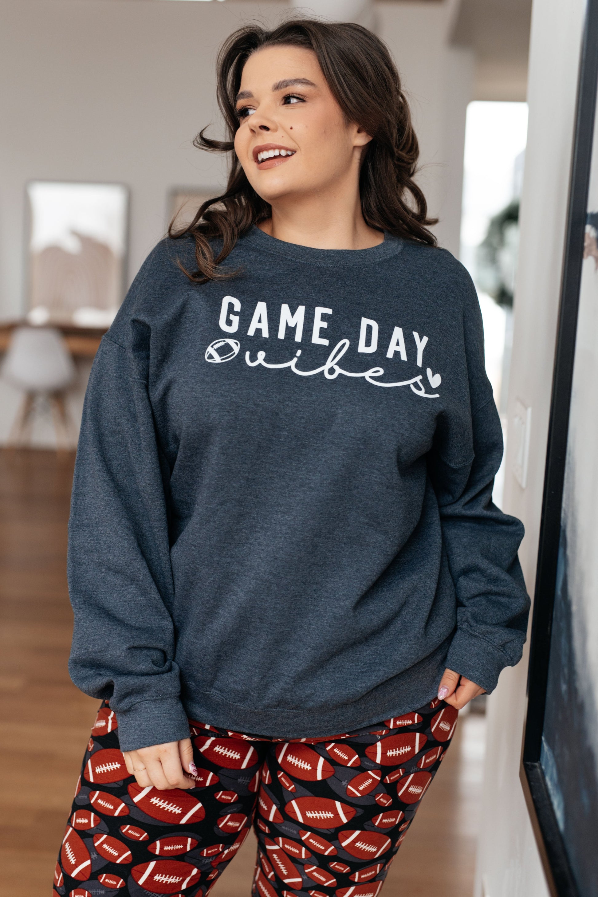 Game Day Vibes Pullover-Womens-Modish Lily, Tecumseh Michigan