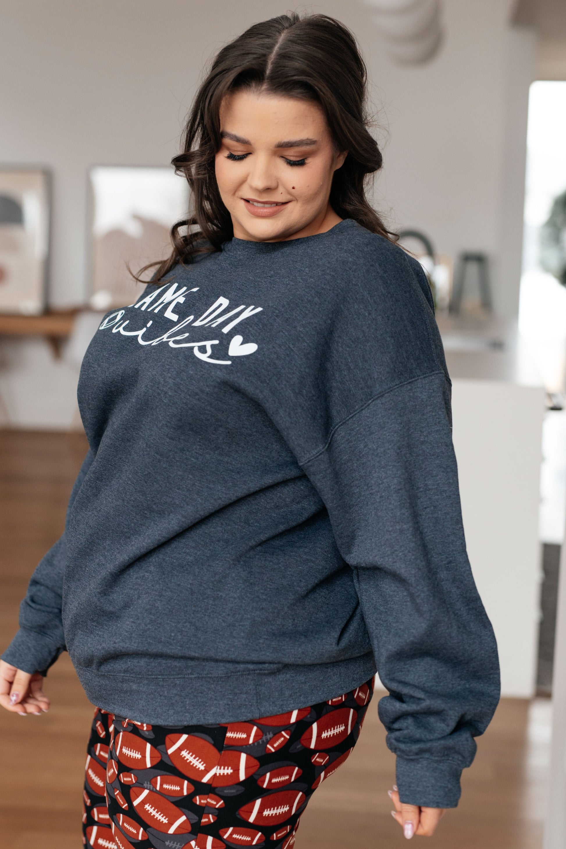 Game Day Vibes Pullover-Womens-Modish Lily, Tecumseh Michigan