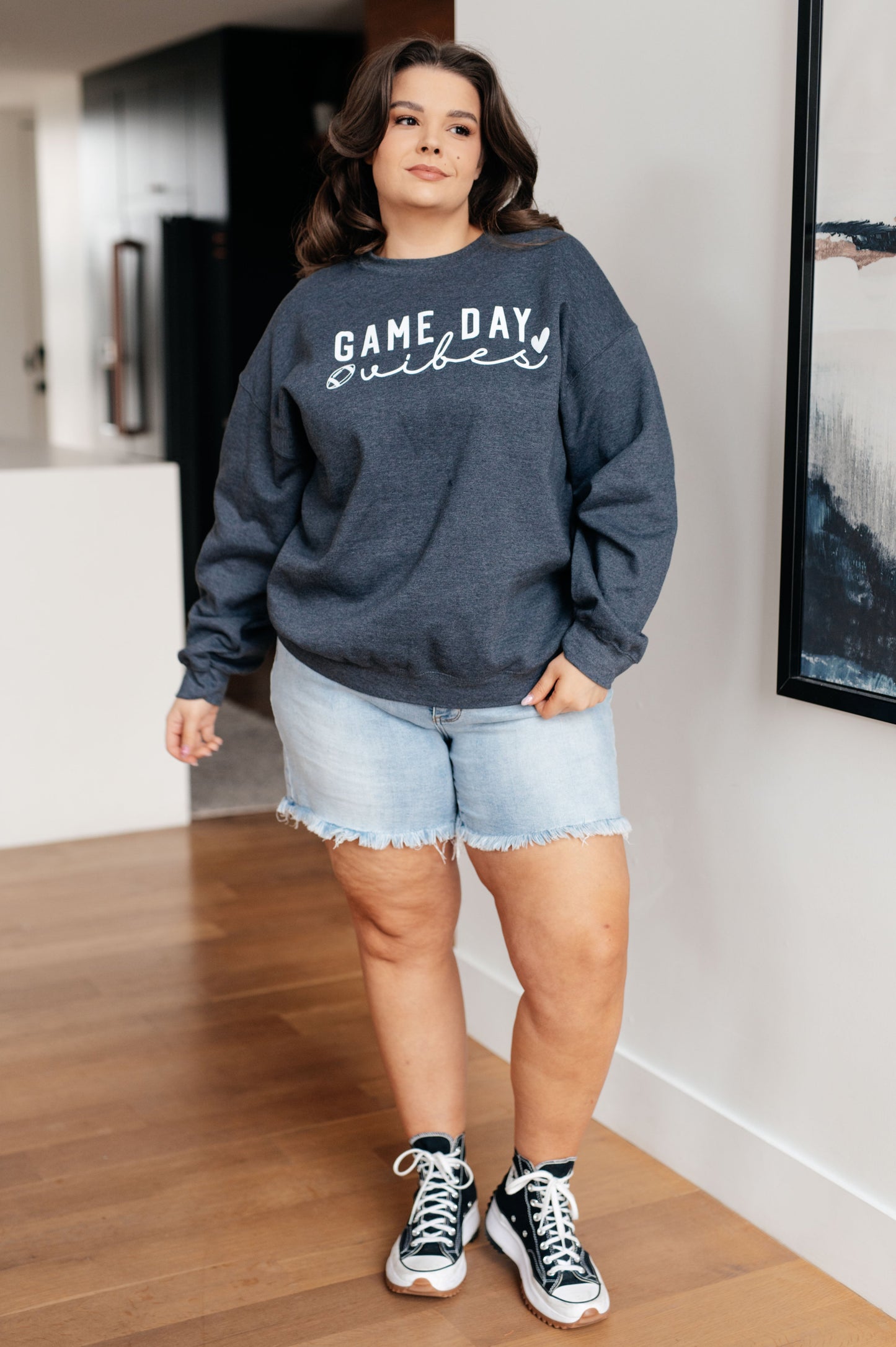 Game Day Vibes Pullover-Womens-Modish Lily, Tecumseh Michigan