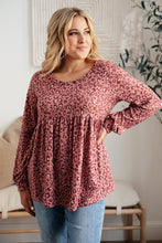 Load image into Gallery viewer, Leopard Kiss Top-Womens-Modish Lily, Tecumseh Michigan
