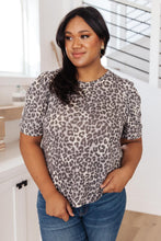 Load image into Gallery viewer, On The Wild Side Puff Sleeve Top-Womens-Modish Lily, Tecumseh Michigan
