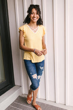 Load image into Gallery viewer, Out of Town Top in Yellow-Womens-Modish Lily, Tecumseh Michigan

