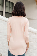 Load image into Gallery viewer, Perfect V Neck in Blush-Womens-Modish Lily, Tecumseh Michigan
