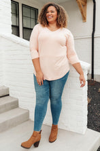Load image into Gallery viewer, Perfect V Neck in Blush-Womens-Modish Lily, Tecumseh Michigan
