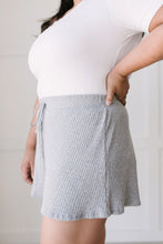 Load image into Gallery viewer, Ribbed &amp; Ridiculously Comfy Shorts In Heather Gray-Womens-Modish Lily, Tecumseh Michigan
