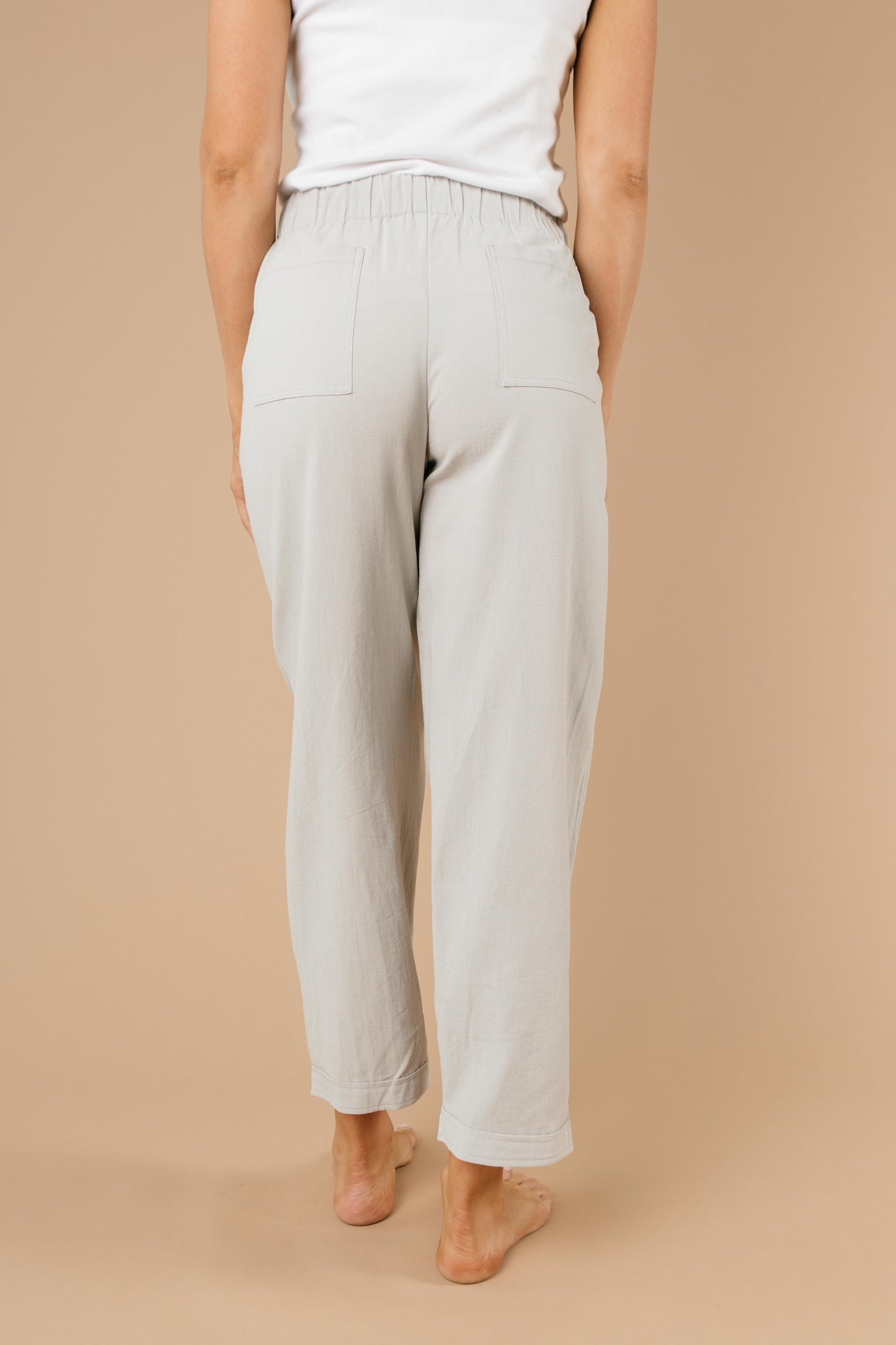 Transitions Cropped Pants In Gray-Womens-Modish Lily, Tecumseh Michigan