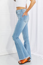 Load image into Gallery viewer, Vibrant MIU Jess Button Flare Jeans-Modish Lily, Tecumseh Michigan
