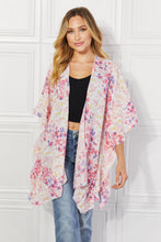 Load image into Gallery viewer, Justin Taylor Fields of Poppy Floral Kimono in Pink-Modish Lily, Tecumseh Michigan
