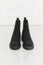 Load image into Gallery viewer, MMShoes Work For It Matte Lug Sole Chelsea Boots in Black-Modish Lily, Tecumseh Michigan
