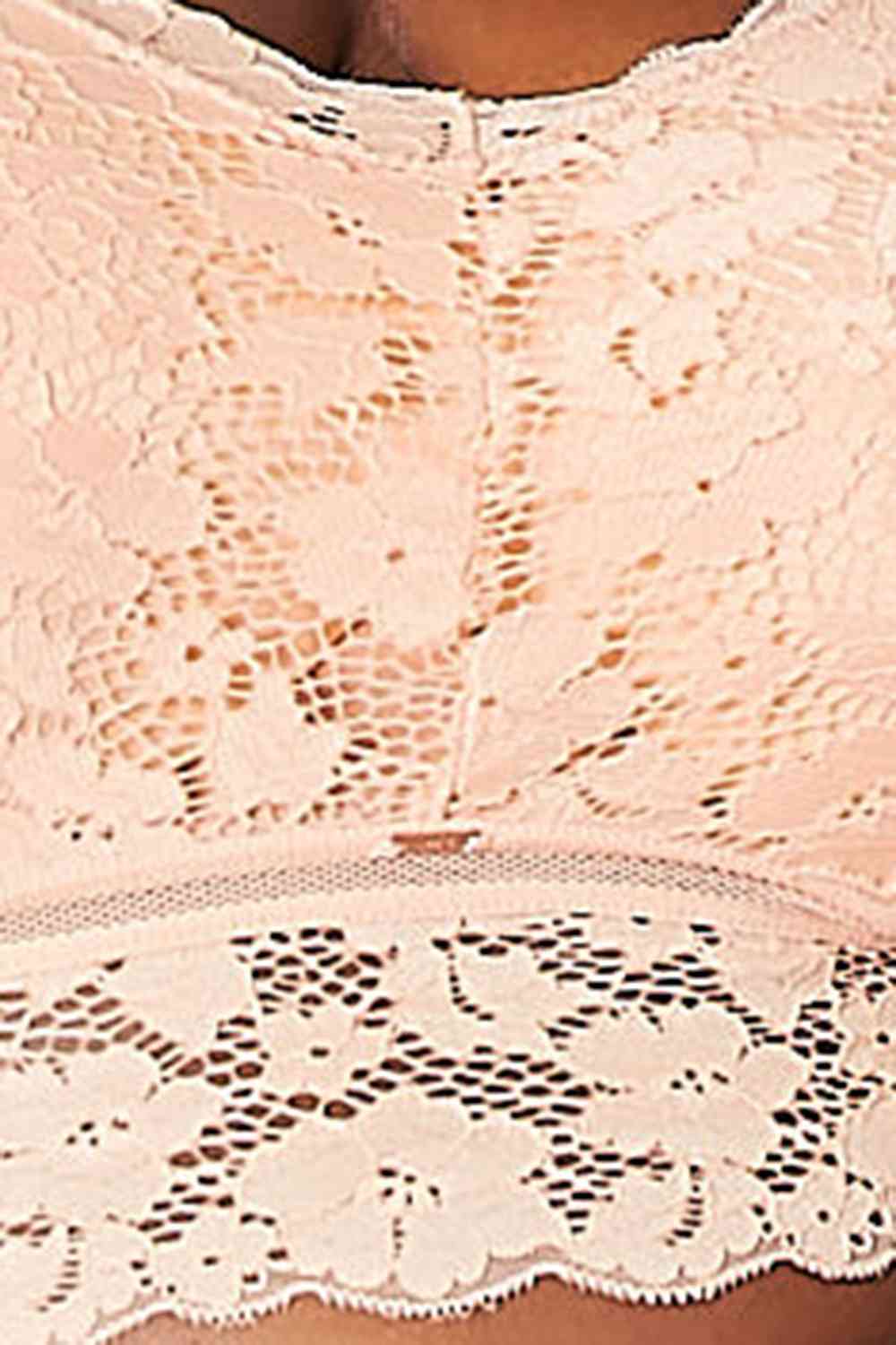 JadyK Full Size Crisscross Lace Bralette-Modish Lily, Tecumseh Michigan