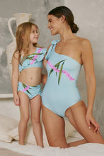 Load image into Gallery viewer, Marina West Swim Vacay Mode One Shoulder Swimsuit in Pastel Blue-Modish Lily, Tecumseh Michigan
