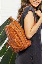 Load image into Gallery viewer, Certainly Chic Faux Leather Woven Backpack-Modish Lily, Tecumseh Michigan
