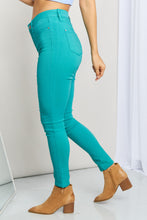Load image into Gallery viewer, YMI Jeanswear Kate Hyper-Stretch Full Size Mid-Rise Skinny Jeans in Sea Green-Modish Lily, Tecumseh Michigan
