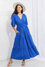 Load image into Gallery viewer, My Muse Flare Sleeve Tiered Maxi Dress-Modish Lily, Tecumseh Michigan
